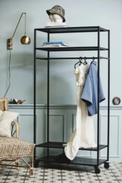 Nordal Alta Kledingrek - Zwart -Nordal nordal alta kledingrek zwart 3