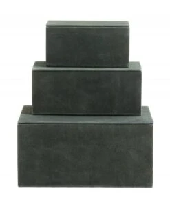 Nordal Box Opbergdozen Set Van 3 Stuks - Groen