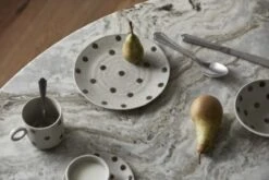 Nordal Grainy Schaaltjes Zand/groen Set Van 4 Stuks - 57035 -Nordal nordal grainy schaaltjes zand groen set van 4 stuk 1