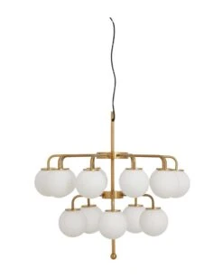 Nordal Palma Kroonluchter Wit/goud - 19401