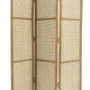 Nordal Rotan Kamerscherm Met Webbing -Nordal nordal rotan kamerscherm met webbing