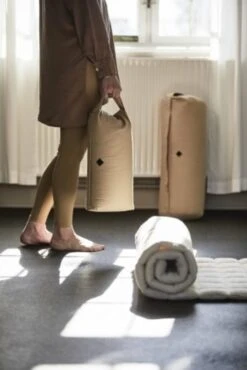 Nordal Yoga Meditatie Bolster - Beige -Nordal nordal yoga meditatie bolster beige 3