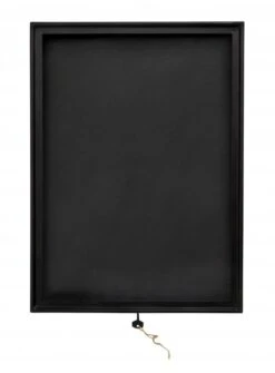 Nordal Zwarte Displaybox - Metaal/glas